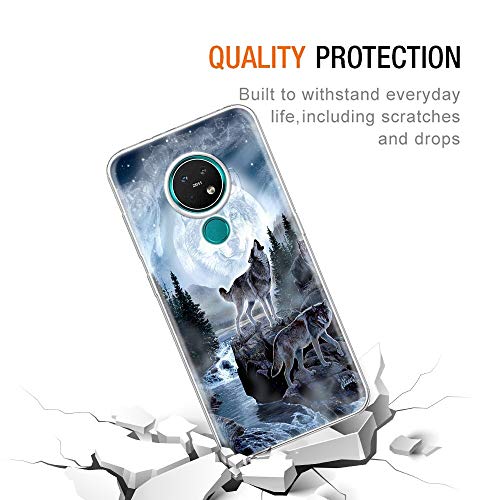 ZhuoFan Cover per Nokia 7.2/6.2, Custodia Cover