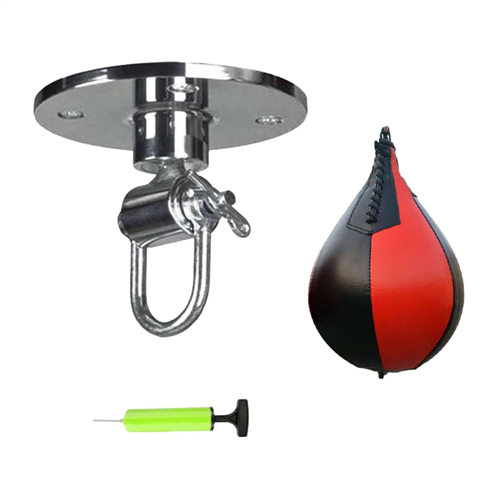 Speed Ball Pear Ball – Boxing Erwachsene Wind, universelles Hängespinner Gerät, Kombinationszubehör-Set aus Metall | Schnelle Installation der Fitness zu Hause, Ausrüstung D