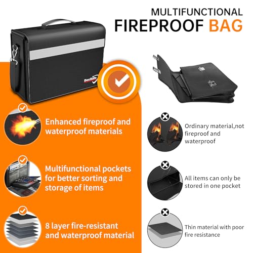 DocSafe Large Fireproof Organizer Bag