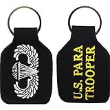 FindingKing U.S. Army Paratrooper Wings Keychain 2 3/4'