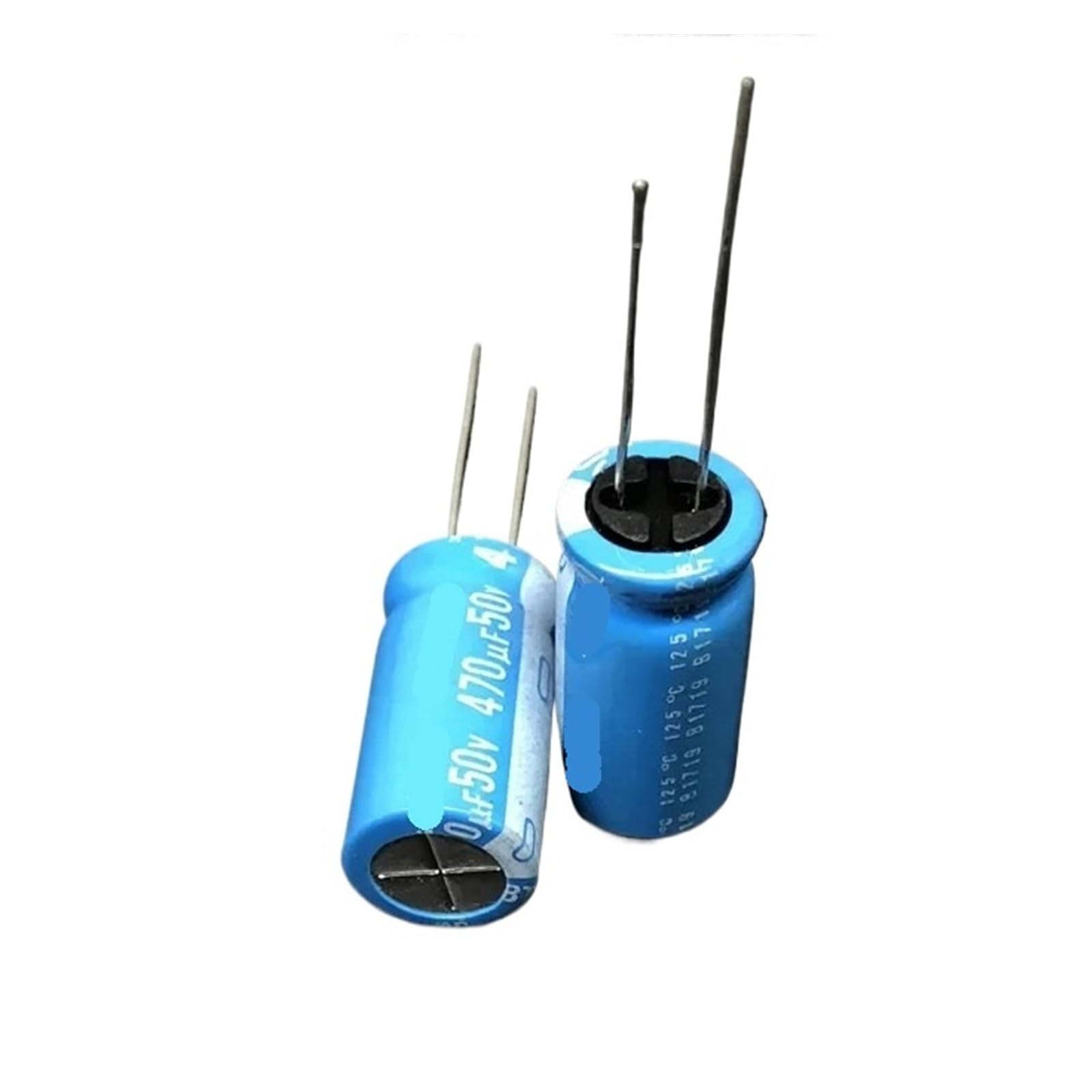 Condensateur électrolytique 470uF 50V composant électronique radial 12.5x25mm série BT