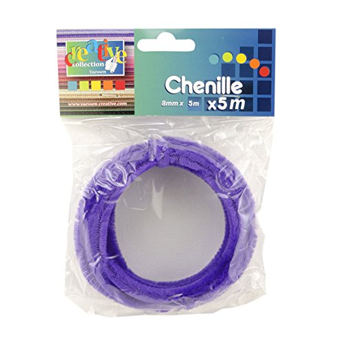 Collegamento ciniglia Viola per i loisirs creatifs...