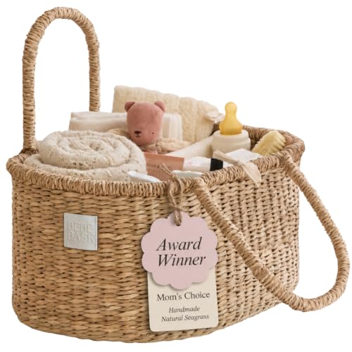 BEBE BASK Premium Baby Diaper Caddy Organizer...