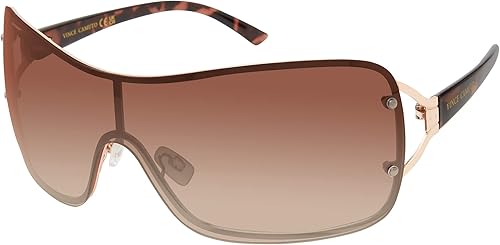 Vince Camuto Vc1000 Chic - Gafas de sol rectangulares para mujer, 100% de metal ventilado, protección UV, regalos de lujo para ella, 5.354 in