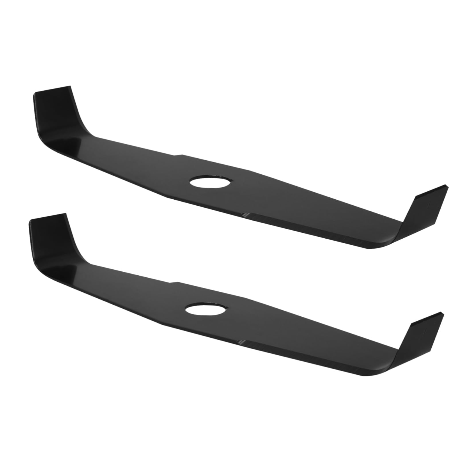 2 Cuchillas de Repuesto de Acero Manganeso, Portátiles y Compactas, Accesorio Adecuado para Cortar Hierba en Jardinería