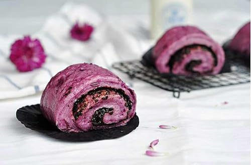 Miniatura 6 de Orgnisulmte Polvo de batata morada de 4.23 onzas, 100% puro y natural de ñame morado premium para colorante alimentario, 4.23 oz