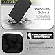 XiRRiX Handytasche für Smartphone 4XL 6,7 Größe - Modell 2.0 - universal Handyhülle mit Handschlaufe - Handy Hülle mit Reißverschluss - Tasche schwarz/grau