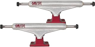Independent Stage 11 Hollow Delfino Skateboard Trucks SIL/Red 159