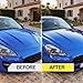 500ML Ceramic Coating for Cars: Quick Effect Coating Agent for Car Motorcycles Trucks & RVs - Extreme Hydrophobic Water Beading & Deep Gloss Shine for Long-Lasting Polish Spray Wax