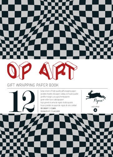 Op Art: Gift & Creative Paper Book Vol. 4 (Gift Wrapping Paper Book) (English, French, Italian, Dutch, German, French, Japanese and Chinese Edition)