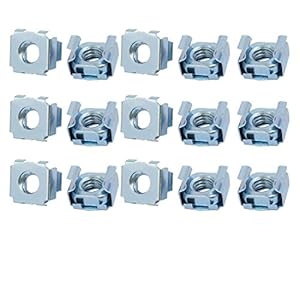 Uxcell M8 Käfigmuttern 15 Stück Silber