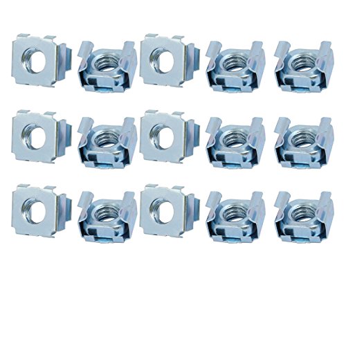 Uxcell M8 Käfigmuttern 15 Stück Silber