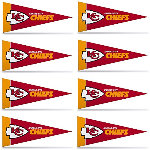 Rico Kansas City Chiefs NFL Mini Pennant Set (8)