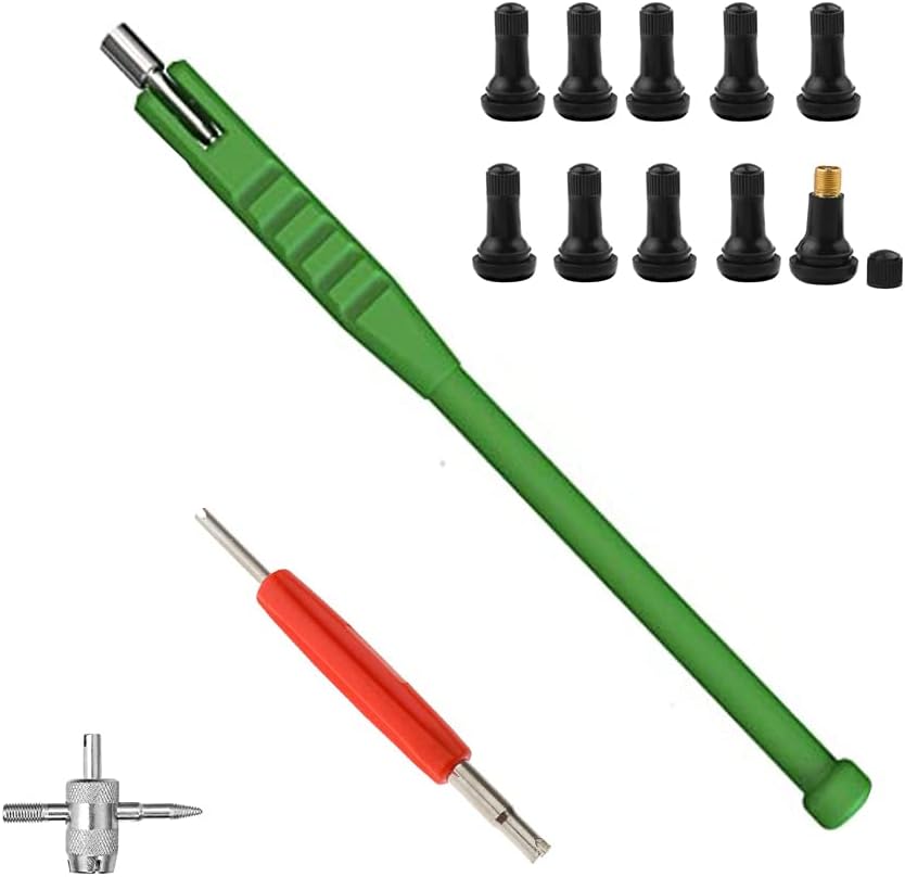 Car Valve Tyre Repair Install Tool Kit Tyre Valve Puller + Tyre Valve