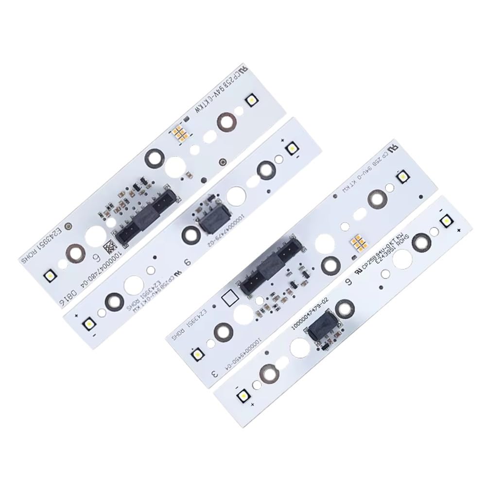 Lighting Driver 4pcs White Light DRL Boards for Q7 LED Headlight Chips Daytime Running Lights Module Chip
