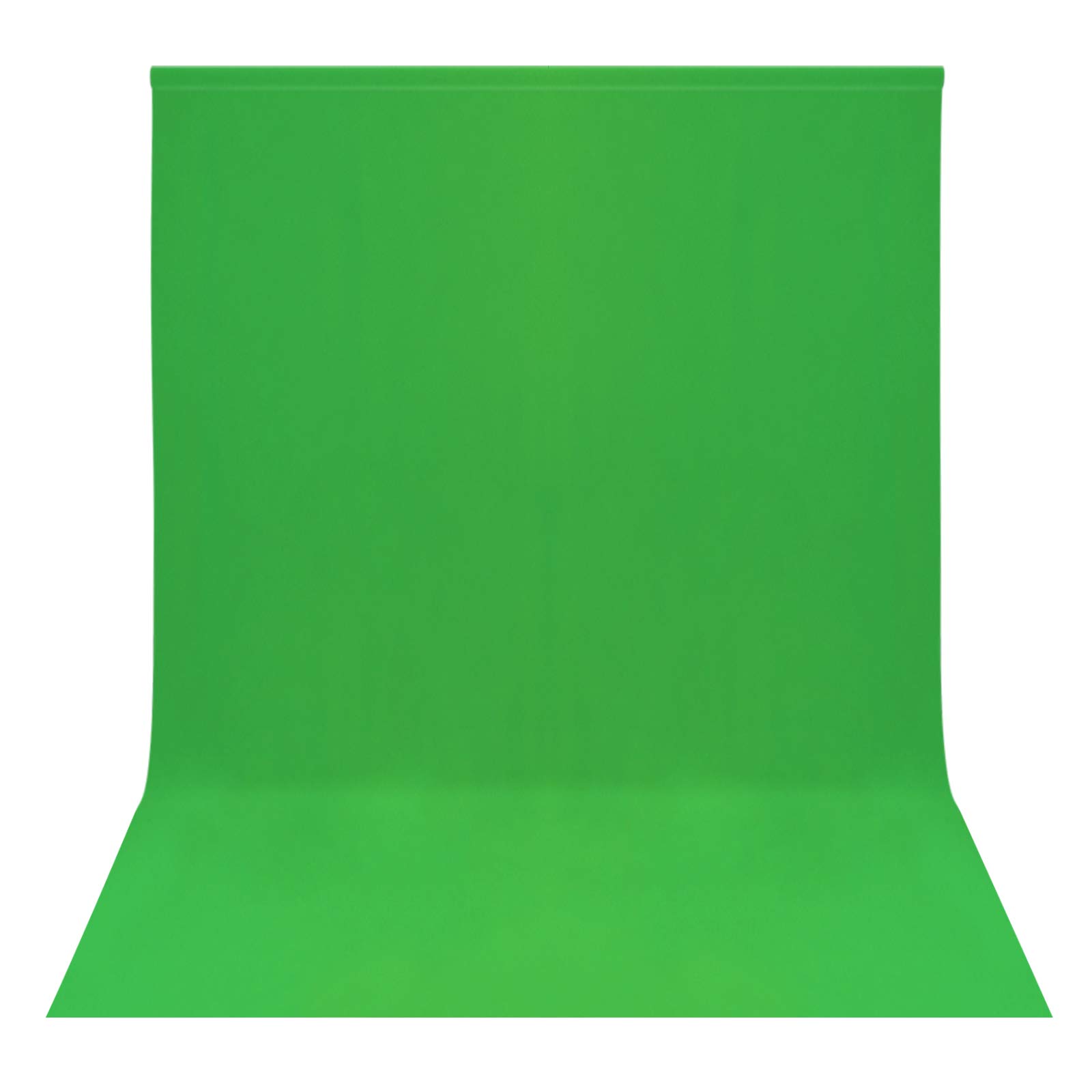 Easy-Going 5Wx7L ft White Background Muslin Backdrop, Photo Studio, Collapsible High Density Screen for Video Photography and Television — view 9
