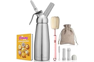 Professional Aluminum Whipped Cream Dispenser