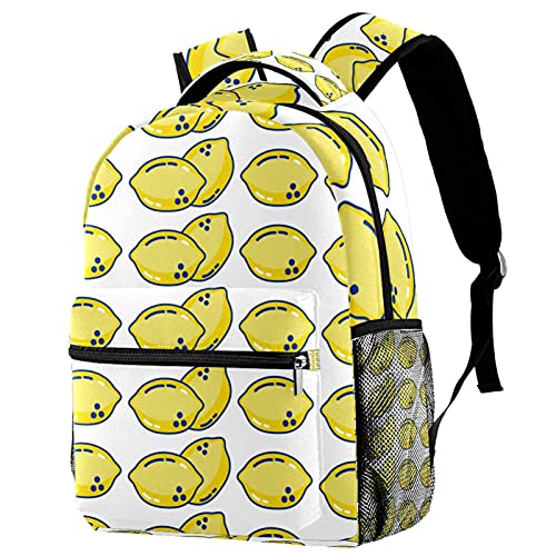 Sac à dos de voyage citrons pour le campus et les sorties