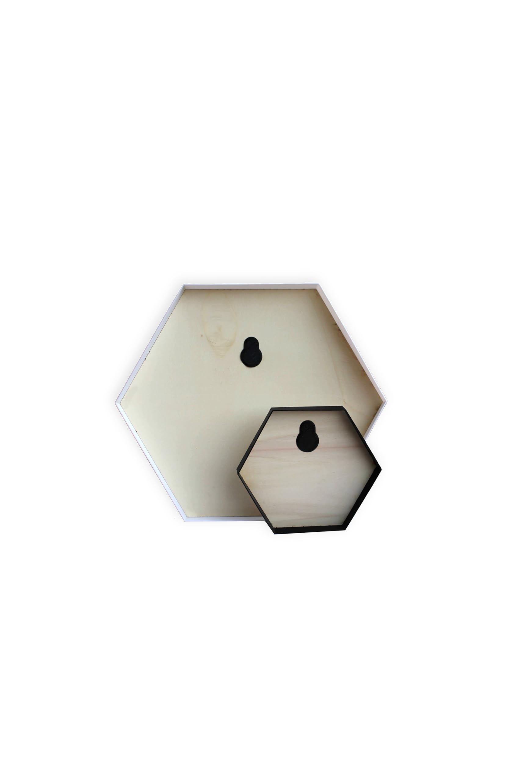 Hexagon Rahmen für Moosbilder - Sechseck - DIY Moosbild - Unterschiedliche Farben - Rahmen zum Befüllen