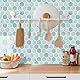 WalDecoo 10 Blatt Hexagon Peel and Stick Backsplash für Küche, Upgrade, Premium Extra Dickeres Design, 3D Selbstklebende Wandfliesen, große Klebefliesen für Küche und Bad (30,5 x 30,5 cm)