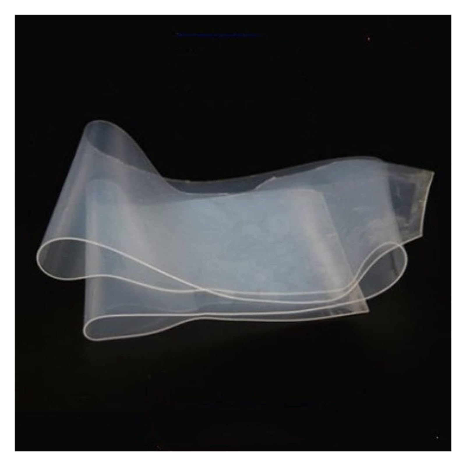Silikongummi-Blatt， 1 Stück Silikonkautschukplatte, 500 mm × 500 mm, 0,1 mm, 0,2 0,3 0,5 0,8 1 1,5 2 3 mm Dicke, transparente Silikonfolie, dünne Platte(0.3mm)