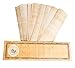 10 Egyptian Papyrus Paper Blank Bookmarks for Art Projects and Schools 7.2 x2.0 inch (5x18 cm) by CraftsOfEgypt