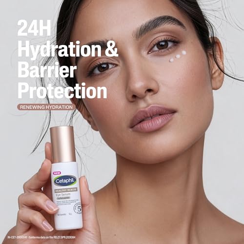 Image of Cetaphil Healthy Renew Anti-Ageing Eye Serum 15 g | Lightweight Gel for Dark Circles, Fine Lines & Puffiness, Hydrating Eye Treatment