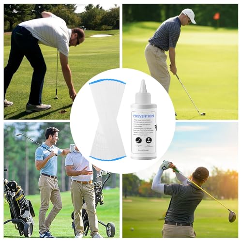 Kit de regrippage de golf comprenant accessoires de pose et solvant de sécurité