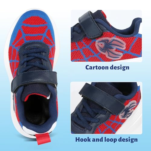 Sporty Boys Sneakers Lightweight Breathable Running Tennis Cartoon Heroes Shoes for Athletic Fitness Training Comfortable Supportive and Durable3