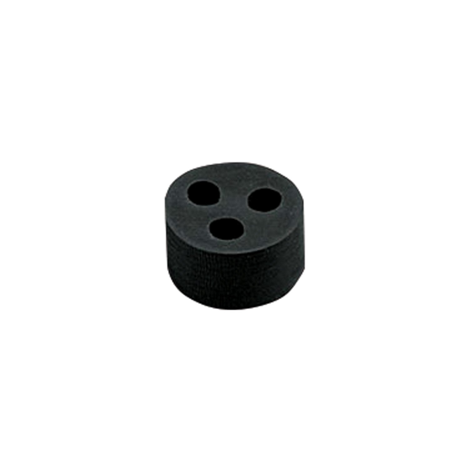 ASI 3016923 Multiple Wire Entry Seal for Cable Glands, Type 36A3M20356, 3 Holes with 5.6 mm Diameter, M20, PG 13.5, PG 16, Black (Pack of 100)