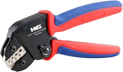 Miniatura 12 de HKS 20-14AWG Tamaño 16 20 Herramienta de Crimpado Deutsch DT DTM (YF-1420DT) - Herramienta de Crimpado de Terminal de Barril Abierto para Contactos