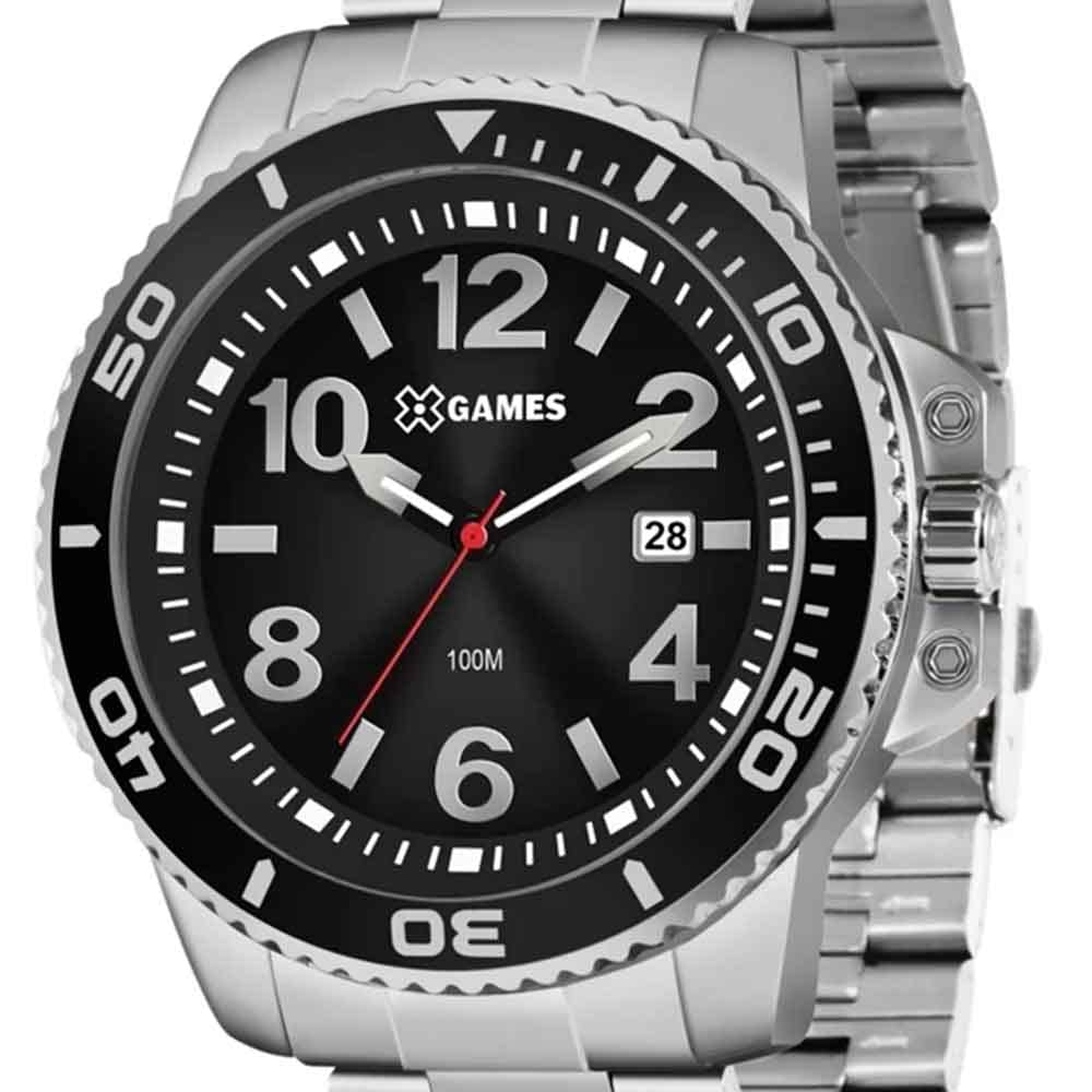 Relógio X-Games Xteel Prata XMSS1048-P2SX Masculino | Amazon.com.br