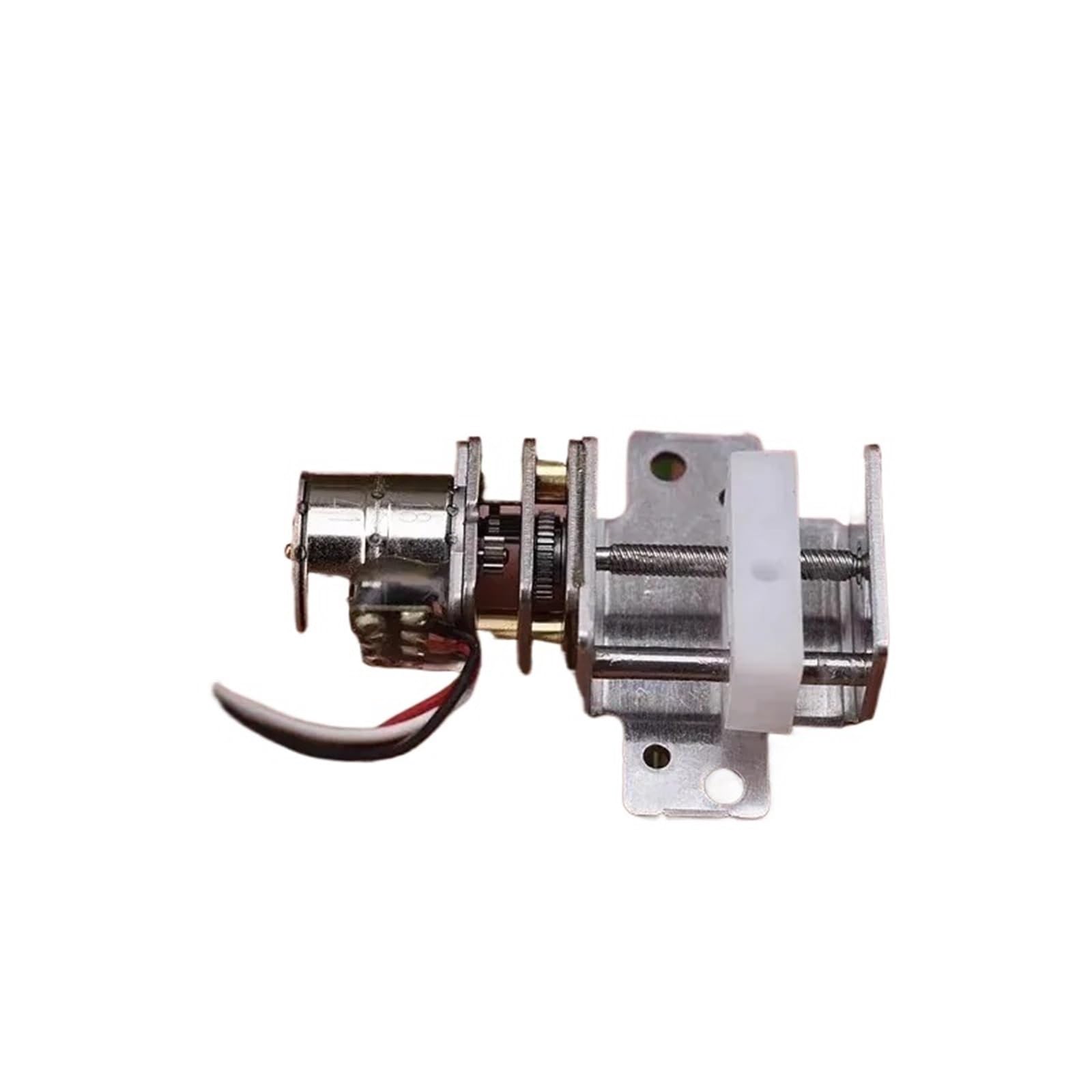 TQSKA 2-Phase 4-Wire Linear Gear Stepper Motor Full Metal Gearbox Motor Screw Shaft Slider Moving Block Ball Bearing