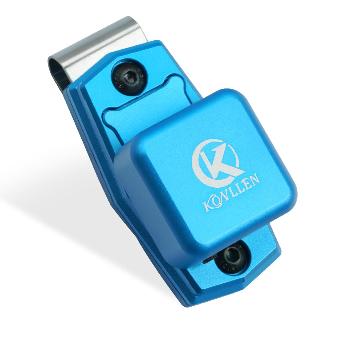 Pool Chalk Holder Magnetic, Portable Metal Billiards Chalk Holder for Pool Cue Tips, Snooker & Billiard Accessories