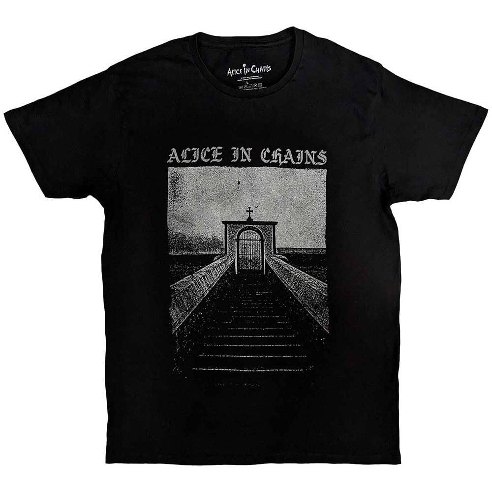 Alice In Chains - T-Shirt - Stairway Band Logo - Black - XXL