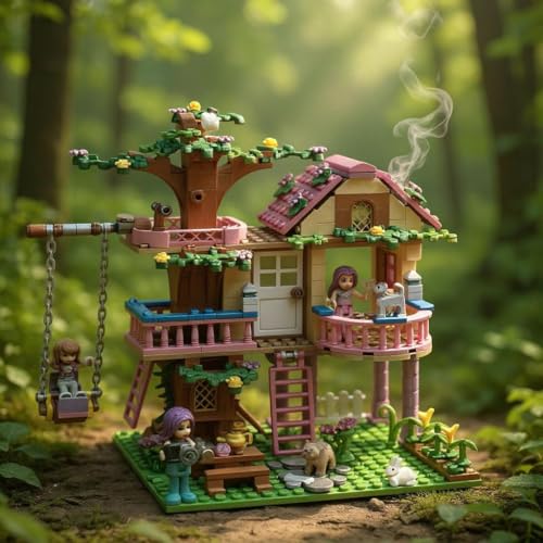 Image of SKY LINE OCEAN 6 in 1, 1000 Pcs Building Set Series (Tree House 504+ Pcs)