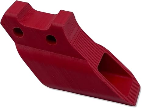 Rear Chain Roller Guide Support Slider fits - Blaster YFS200 1987-2006 Raptor 350 2004-2013 Tri-Z YTZ250N 1985-1986 Warrior YFM350 1987-2006 38W-22199-00-00 - Red Swingarm Chain Guide Buffer