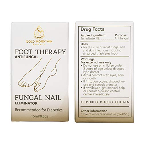 Nail & Toenail Fungus Treatment - Fungal Nail Eliminator with Tolnaftate formulated by Physician to Cure Athlete's Foot Therapy & Infected Toe Nails Fungus, Best Anti-fungal Finger-nail Treat-ment - Thumbnail 3