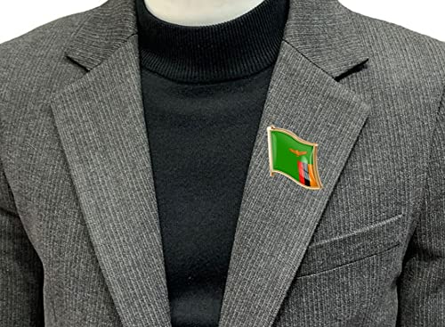 Image of vmcoatdu Country Flag Pin Badge International Travel Brooch Metal Alloy Souvenir Pin for Hat Clothes Backpack