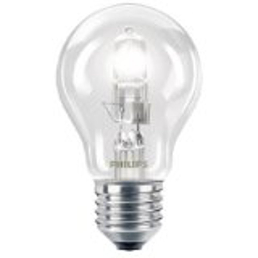 Philips Ec140cl Halogen Lamp Ecoclassic Drop 140W E27 230 V Transparent (Pack Of 3 Bulbs)