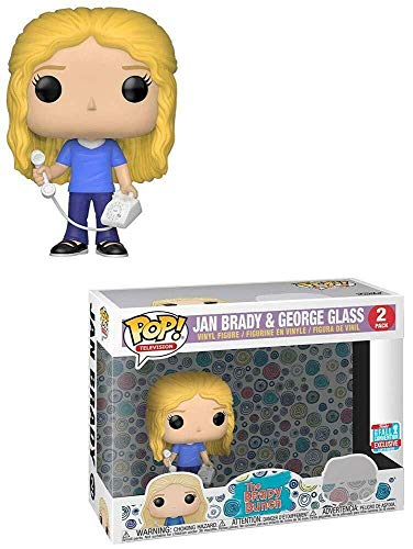 Funko Pop! New York Comic Con Exclusive The Brady Bunch Vinyl - Jan & George Glass