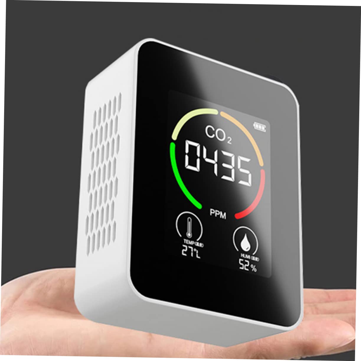 DOITOOL Air Monitor Co2 Sensor Humidity Temperature Tester Home Gas Detector Air Meter Detector