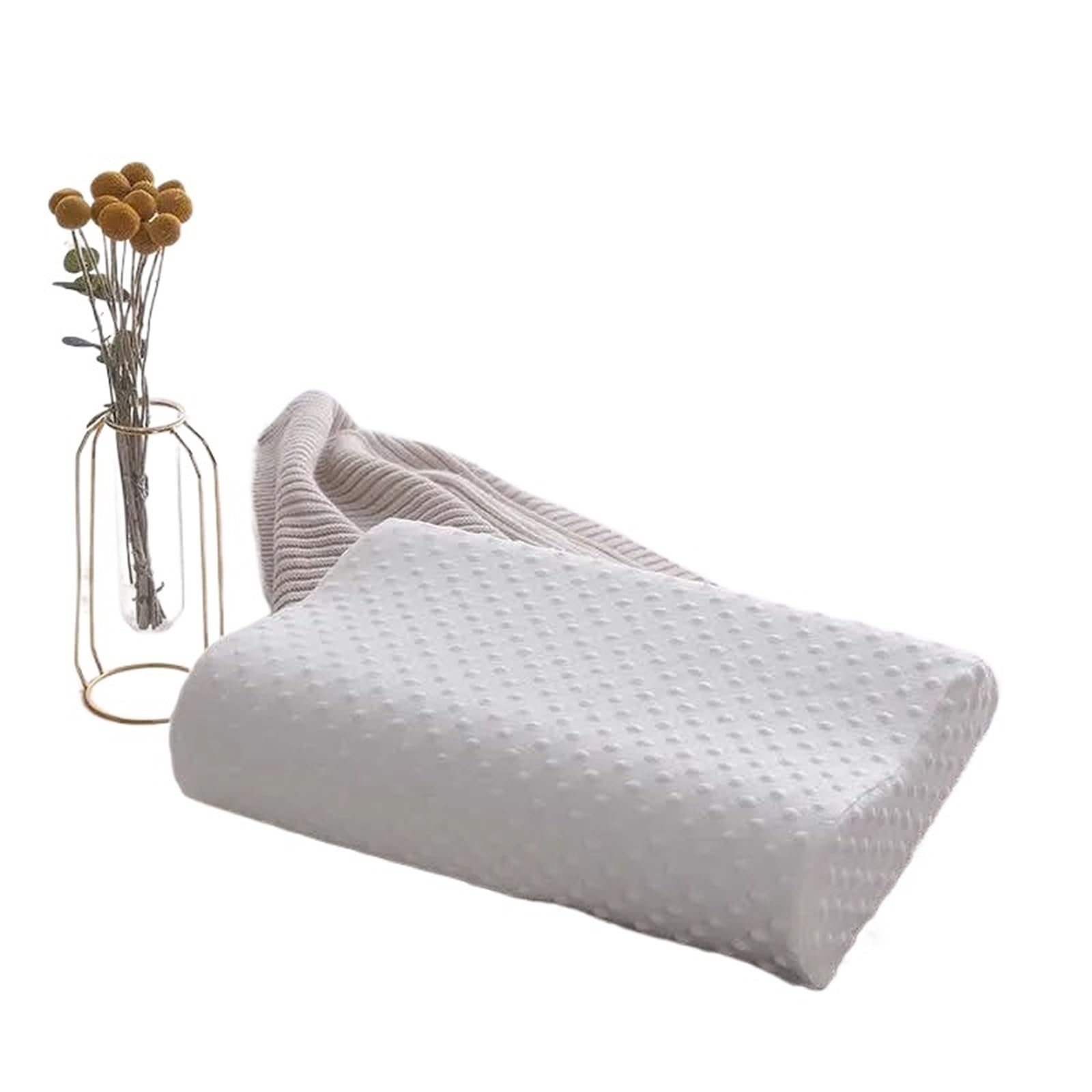 YGSGJSP Latex Pillow Memory Foam Pillow For Sleeping Adjustable Side Sleeper Neck Shoulder Pain Relief Orthopedic Contour for adults
