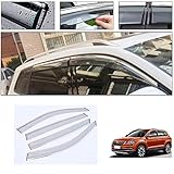 ♦ NUR PASSEN: Für Skoda KAROQ 2018 2019 4PCS PC Um die Kompatibilität der Produkte zu gewährleisten, bestätigen Sie bitte den Kauf nach dem Modell, um kein unangemessenes Produkt zu erhalten, danke!