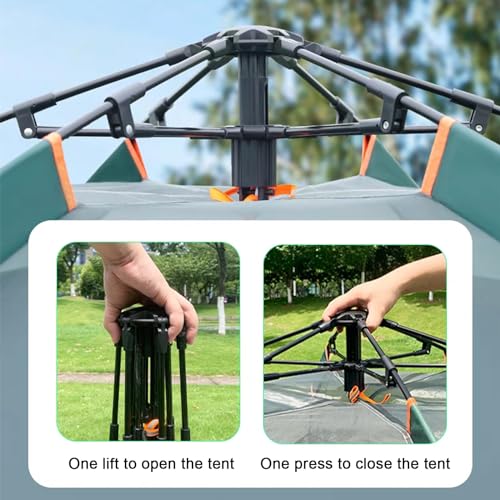 Carpa Familiar Doble Capa para Camping, 3-5 Personas miniatura 4
