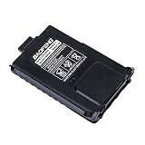 BAOFENG 7.4V 1800mAh Big Capacity Li-ion Battery for DM-5R UV-5R UV-5RE BF-F8HP UV-5R V2+ Plus UV-5RTP Series Two Way Radio Accessories (Black)