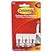 Command - General Purpose Hooks, Small, Holds 1/2lb, White - 3 Hooks & 6 Strips/Pack