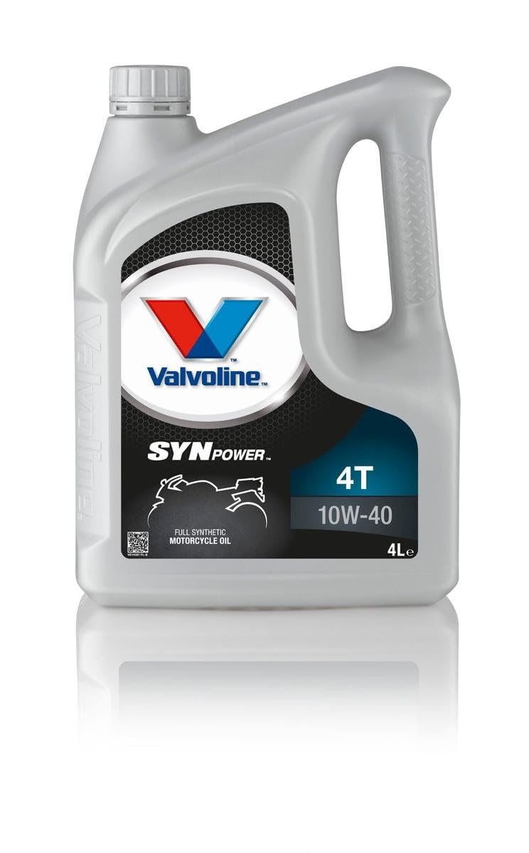 Valvoline Olio motore SYNPower 10W-40 olio 4 L Compatibilità con YAMAHA MOTORCYCLES YBR XVS FJR FZ WR