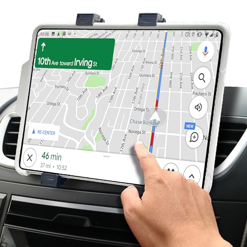Randconcept - Car Air Vent Tablet Holder Car Mount, Universal Tablet Stand Car Mount Compatible with 7' - 10' Tablets iPad Pro Mini Air 2 Galaxy Tab Z Fold Kindle