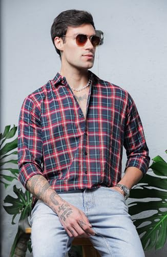 Image of Lymio Men's Solid Regular Fit Shirt